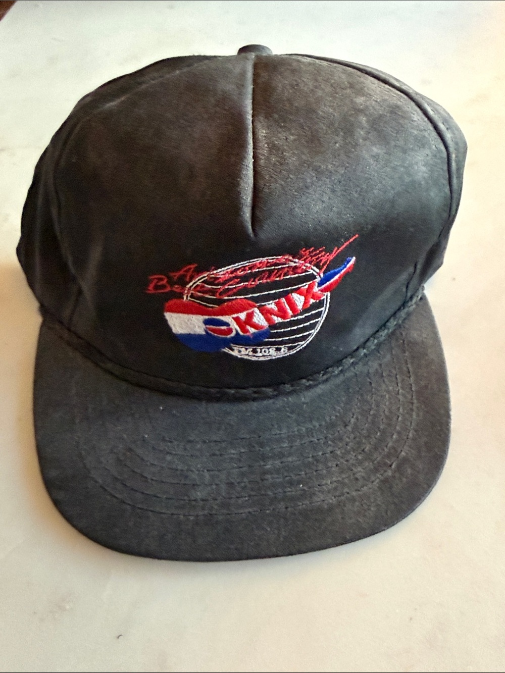 Vintage KNIX 102.5 Black Hat